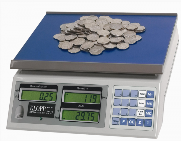 scale, coin counting, kcs60