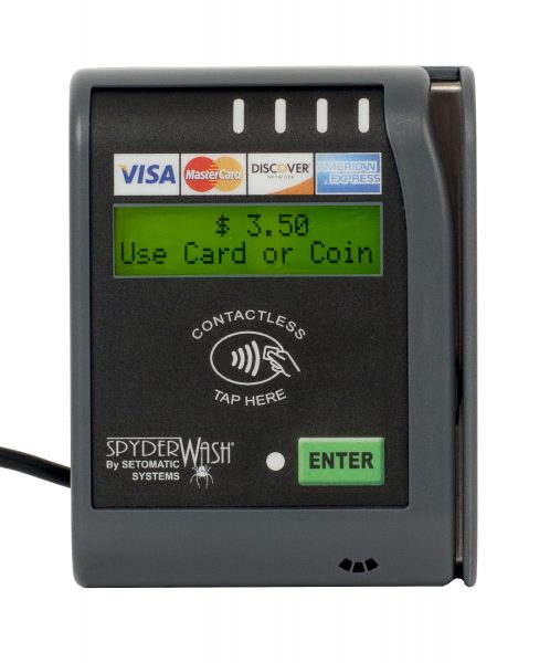 spyderwash, card reader